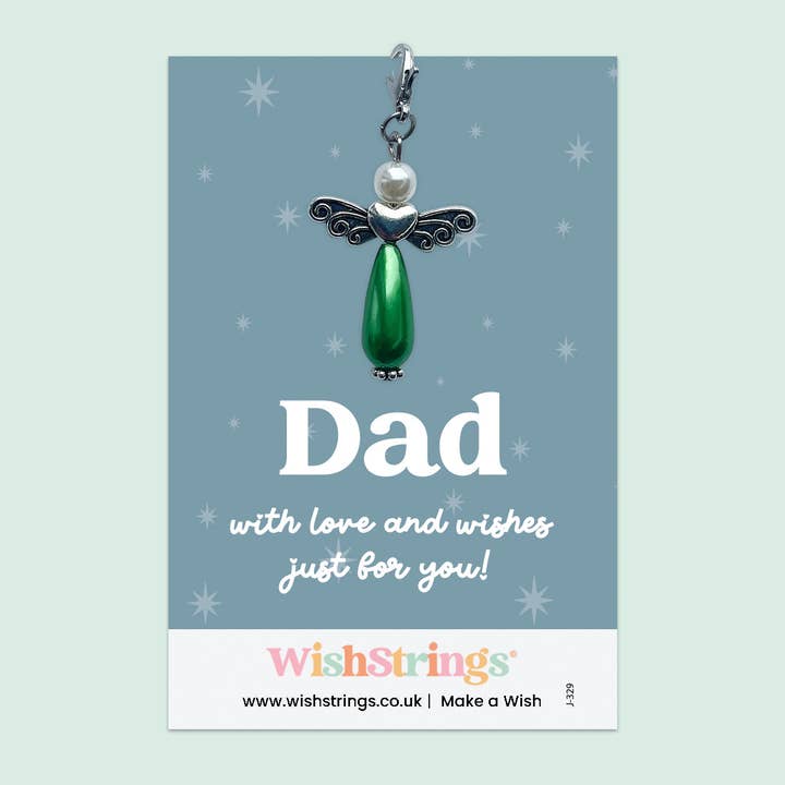 Pappa - Önskänglar, Klämma på minnessak | J329 för wholesale av WishStrings