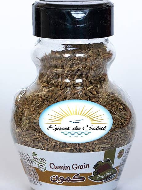 Cumin grains - 100 gr bottle for wholesale by Epices du Soleil