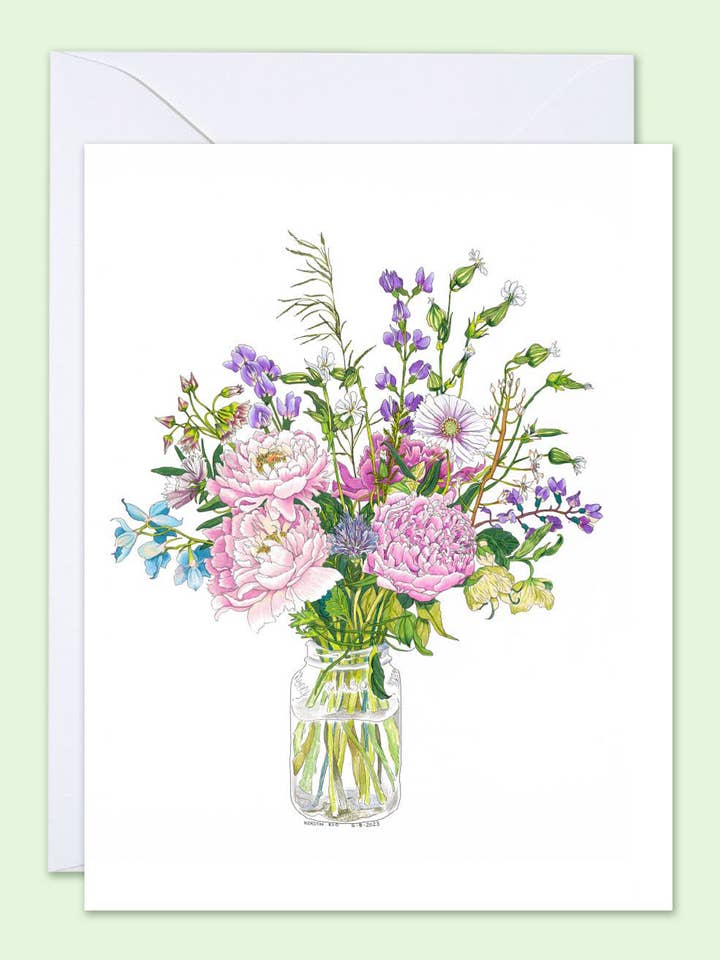 Greeting Card Resplendent Summer for wholesale by Vivid Cottage