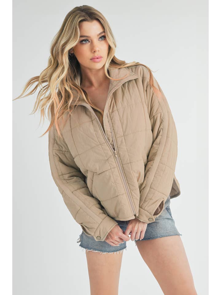 AEMI + CO - Wholesale Jacket - Women's - 5106EK Bebe Puffer Jacket 318