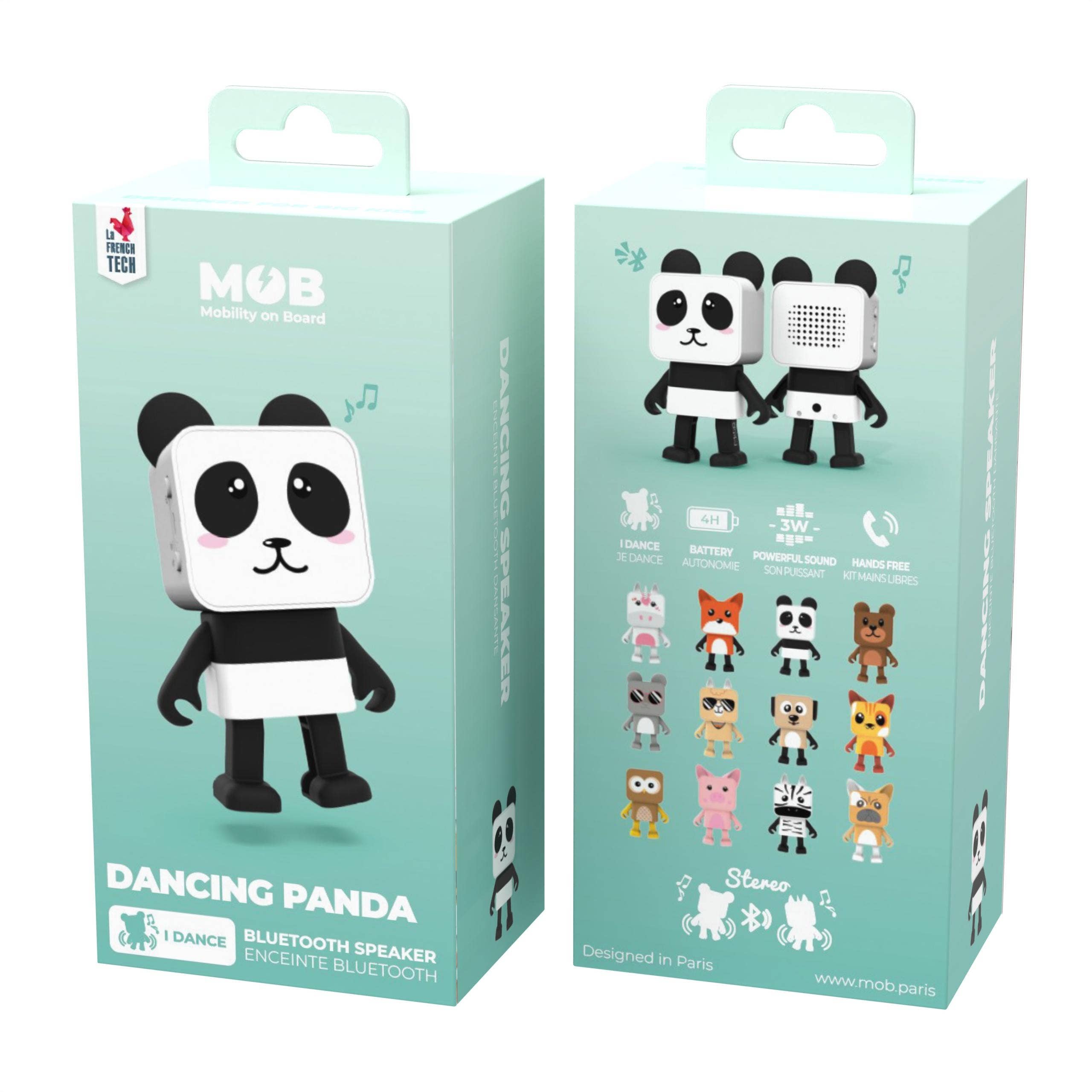 Mobility On Board – Engroshandel Højtalere – Bluetooth højttaler - Dansende Dyr - Panda5