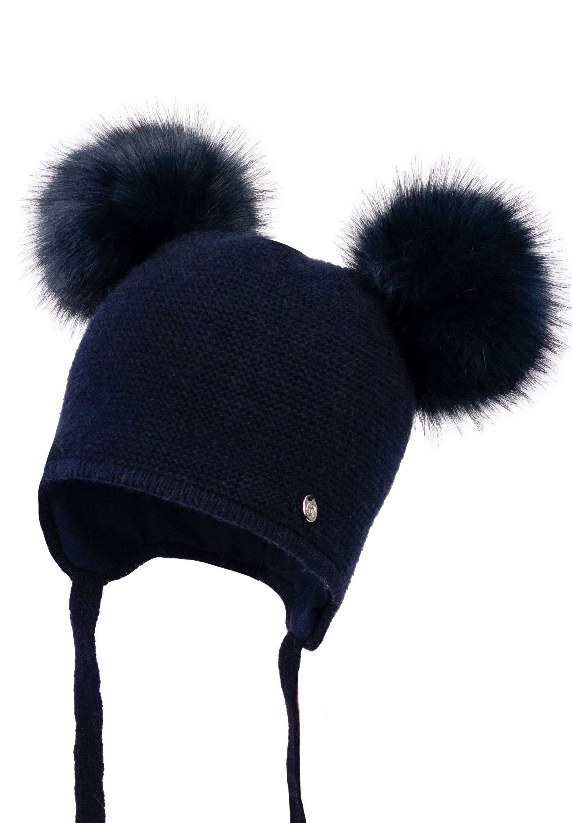 JAMIKS - Wholesale Beanie - Kids - Children’s Winter Hat with Two Pom-Poms Berit5