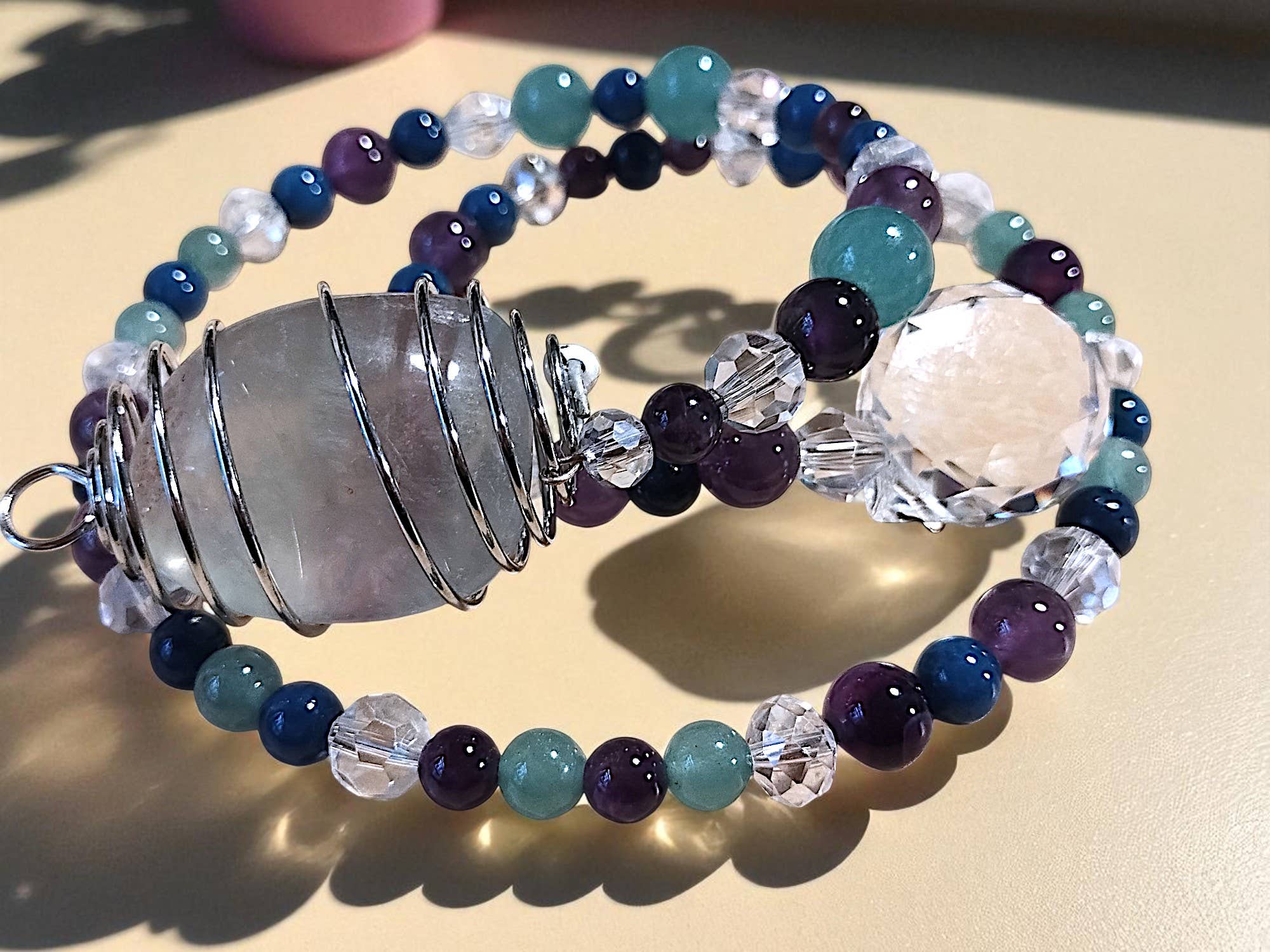 Funky Aura Boutique - Wholesale Suncatcher - Funky Spiral Sun Catchers - 3 sizes2