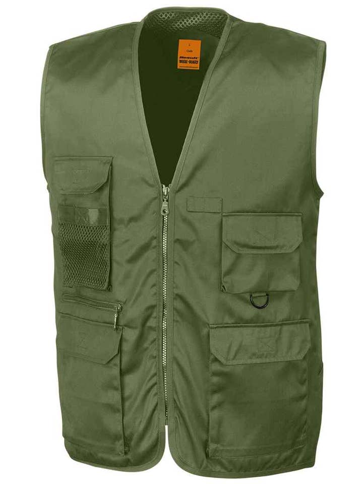 Pierre Francis - Wholesale Outerwear Vest - Men's - Result - Work-Guard Safari Waistcoat4