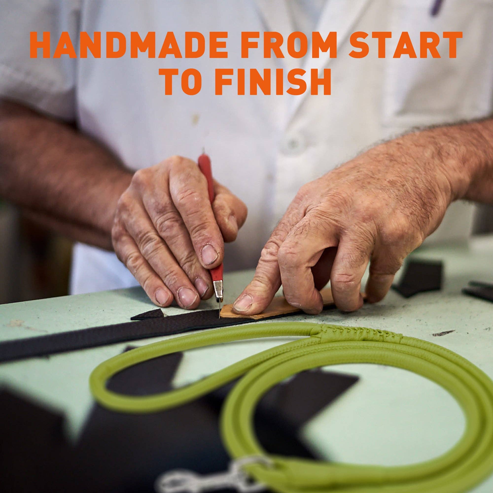 Dogline - Vente Laisse – chien - Laisse ronde en cuir souple18