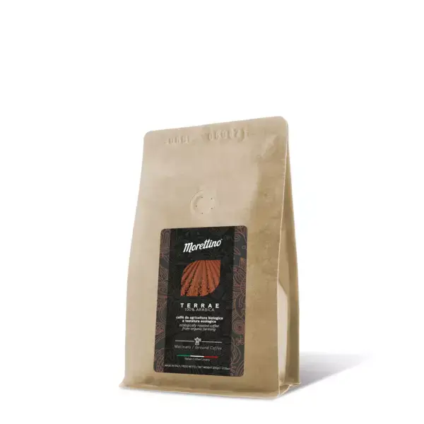 Caffè Morettino - Wholesale Coffee Beans - Terrae - organic coffee 100% Arabica 200g aromatic0