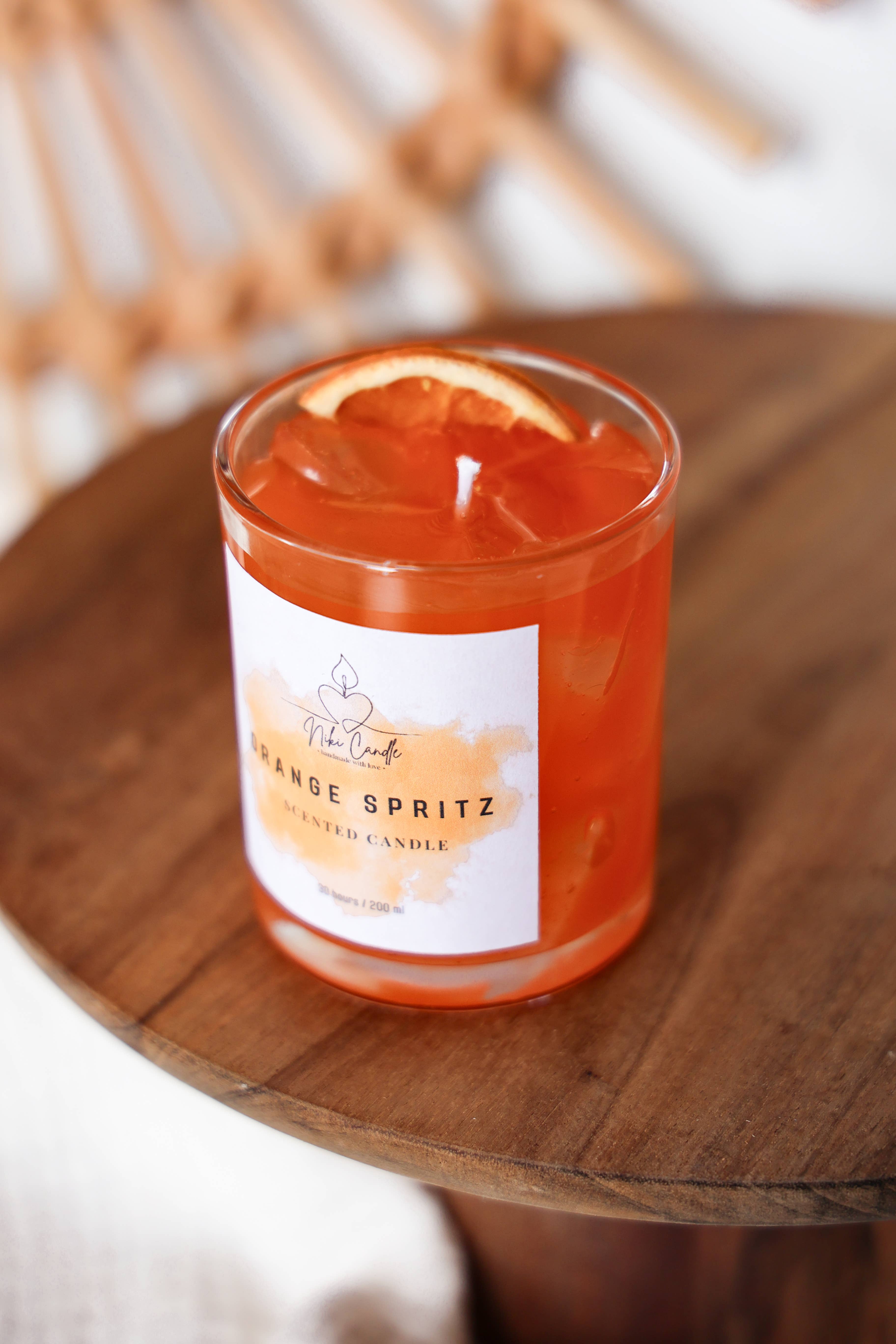 Niki Candle - Vendita all'ingrosso Candela in vasetto - Spritz all'arancia1
