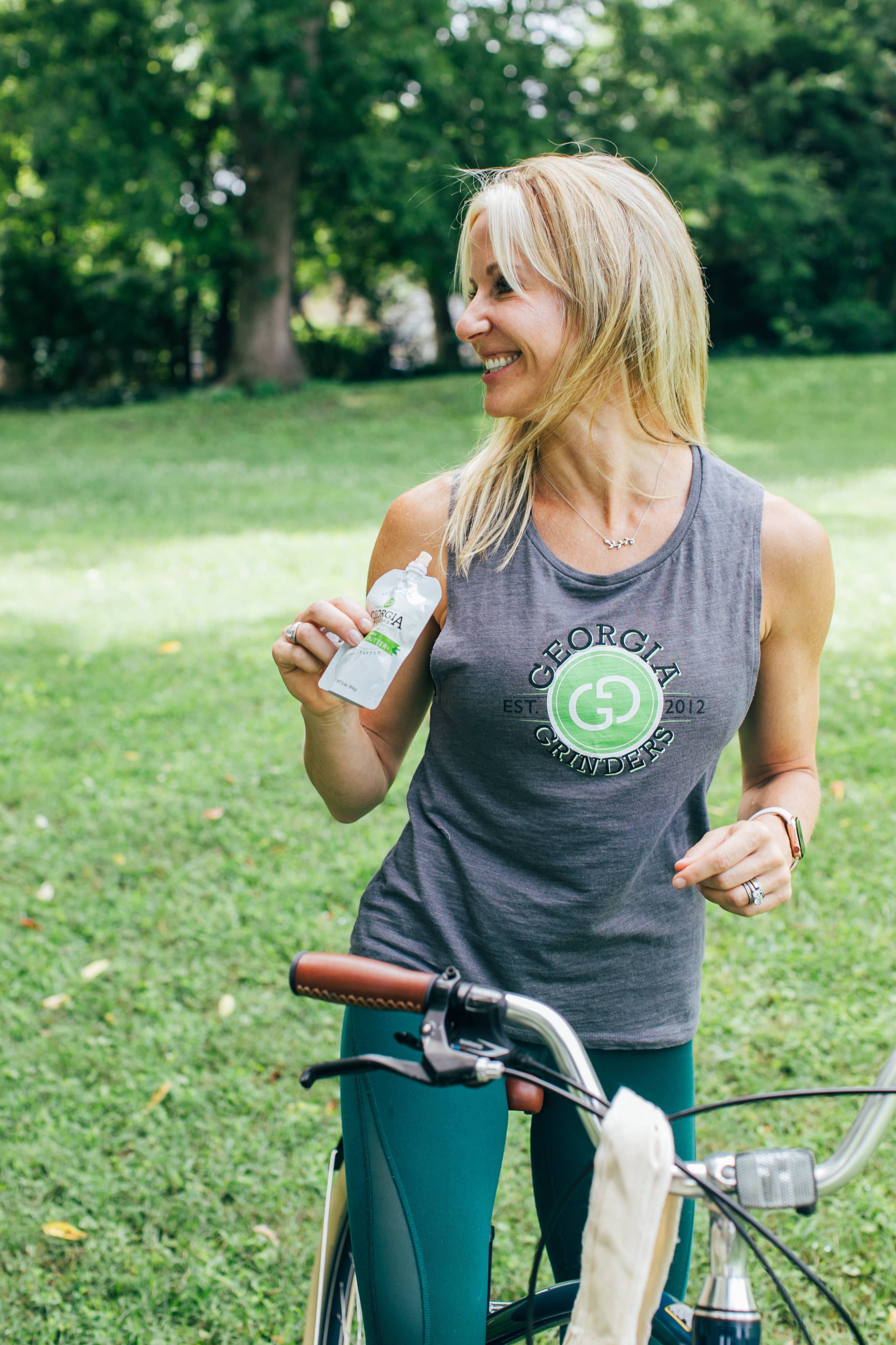 Georgia Grinders - Wholesale Nut Butter - Georgia Grinders Creamy Peanut Butter 3 oz Re-Sealable3