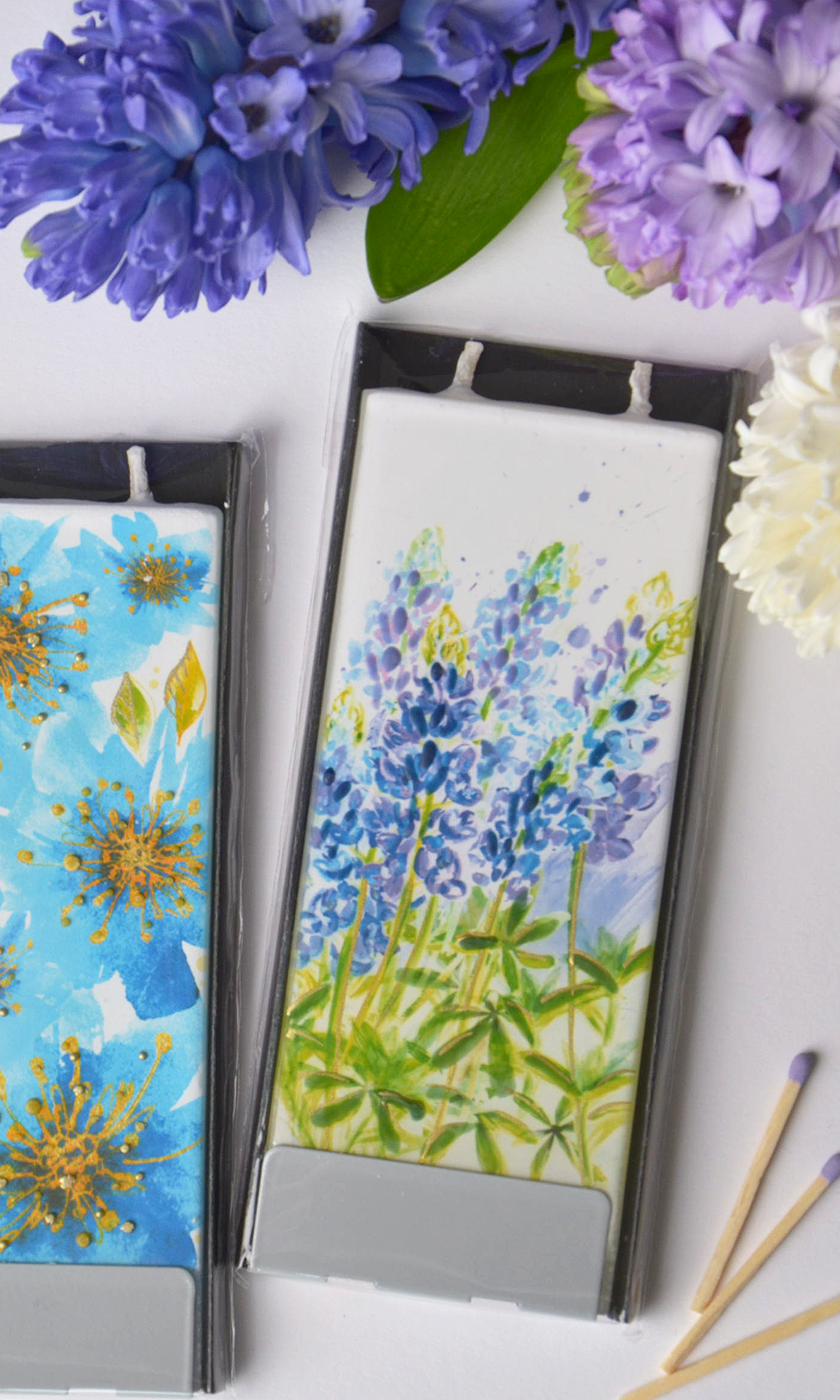 Flatyz Candles - Wholesale Novelty Candle - Flat Handmade Candle-Bluebonnet3