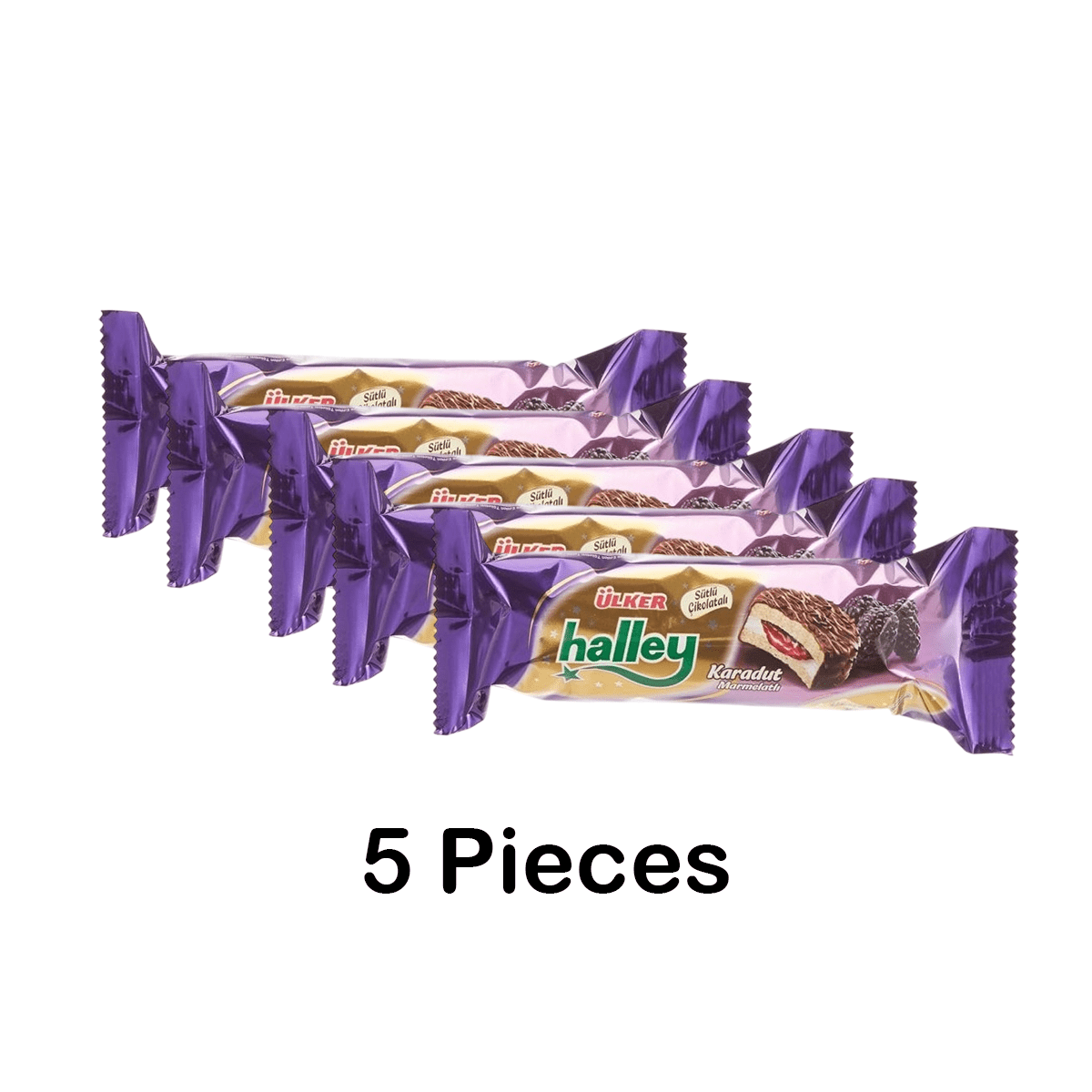 Aladdin - Wholesale Cookie - Ulker Halley Mini Chocolate Biscuits Black Mulberry Halal1