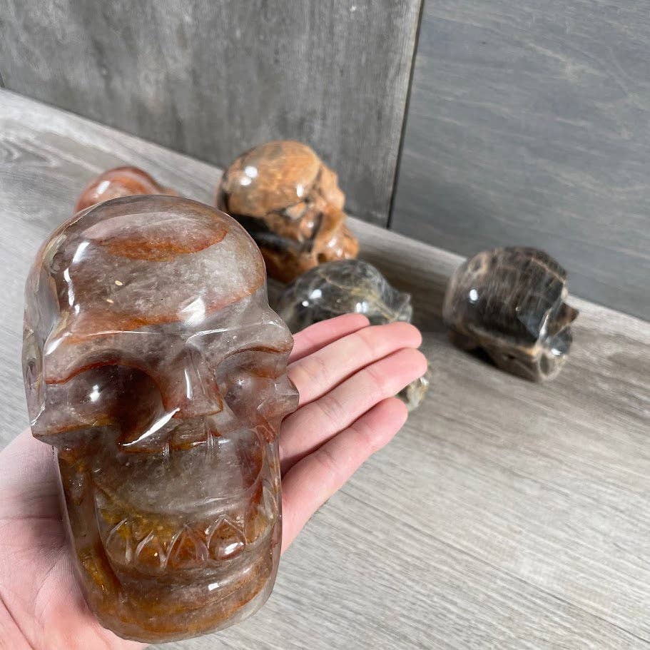 Keystone Crystals - Wholesale Spiritual Stone/Crystal - Assorted Crystal Skulls – Bulk Lot for Gift Shops87