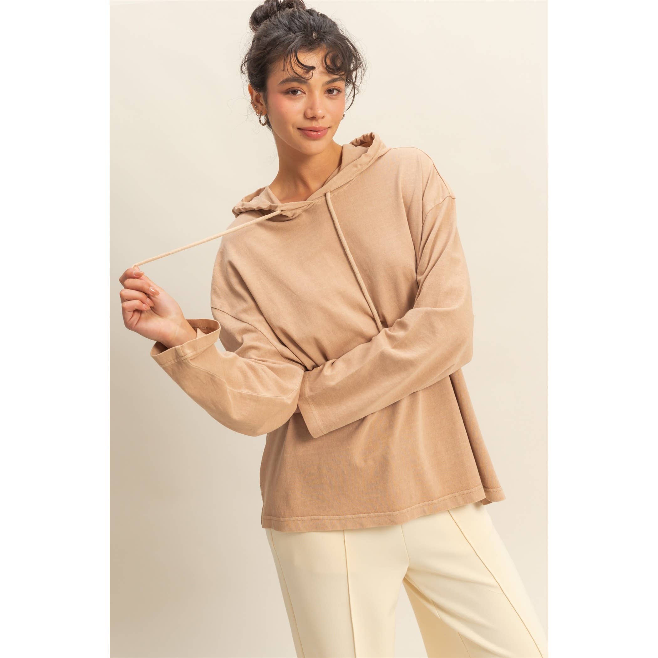 Double Zero – Hoodie – Mulher por atacado – Top de Manga Comprida com Capuz Oversized0