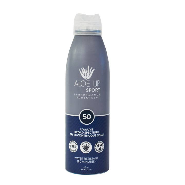 Aloe Up Sun & Skincare - Wholesale Sunscreen - Sport SPF 50 Continuous Spray Sunscreen