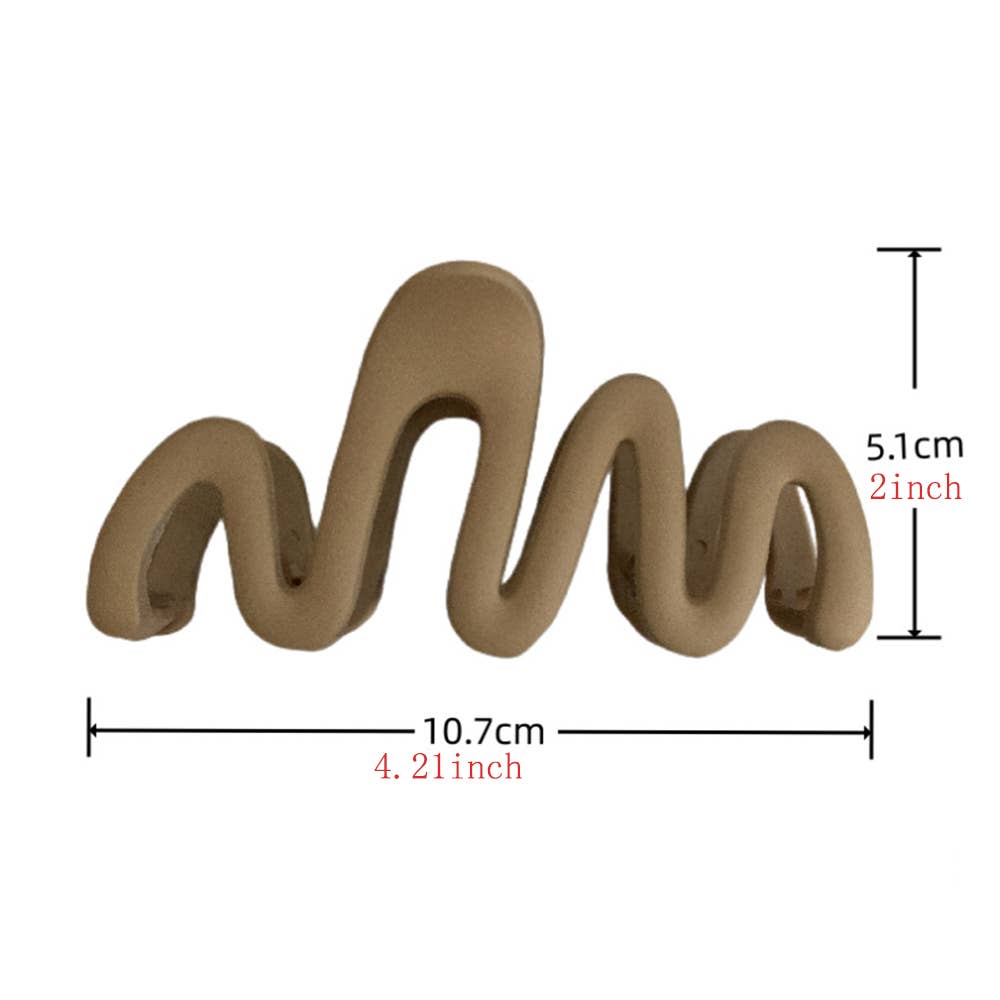 Wholesalesir - Wholesale Hair Clip - Women's - Wavy Large Hair Claw Clips9