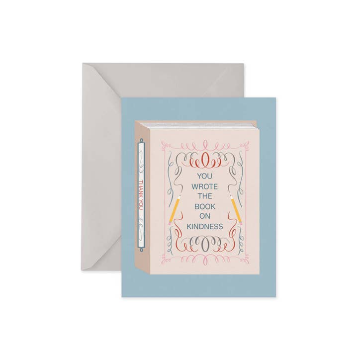 Kindness Book- Thank You Card for wholesale by Posterity Paper