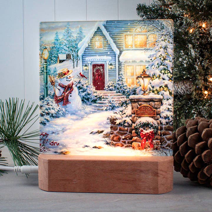 Silent Night Lane LED natlys for engroshandel hos Glow Decor