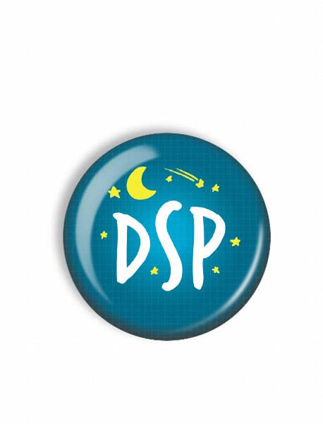 Badge Reel Topper - DSP Design - Swappable for wholesale by Snarkynurses