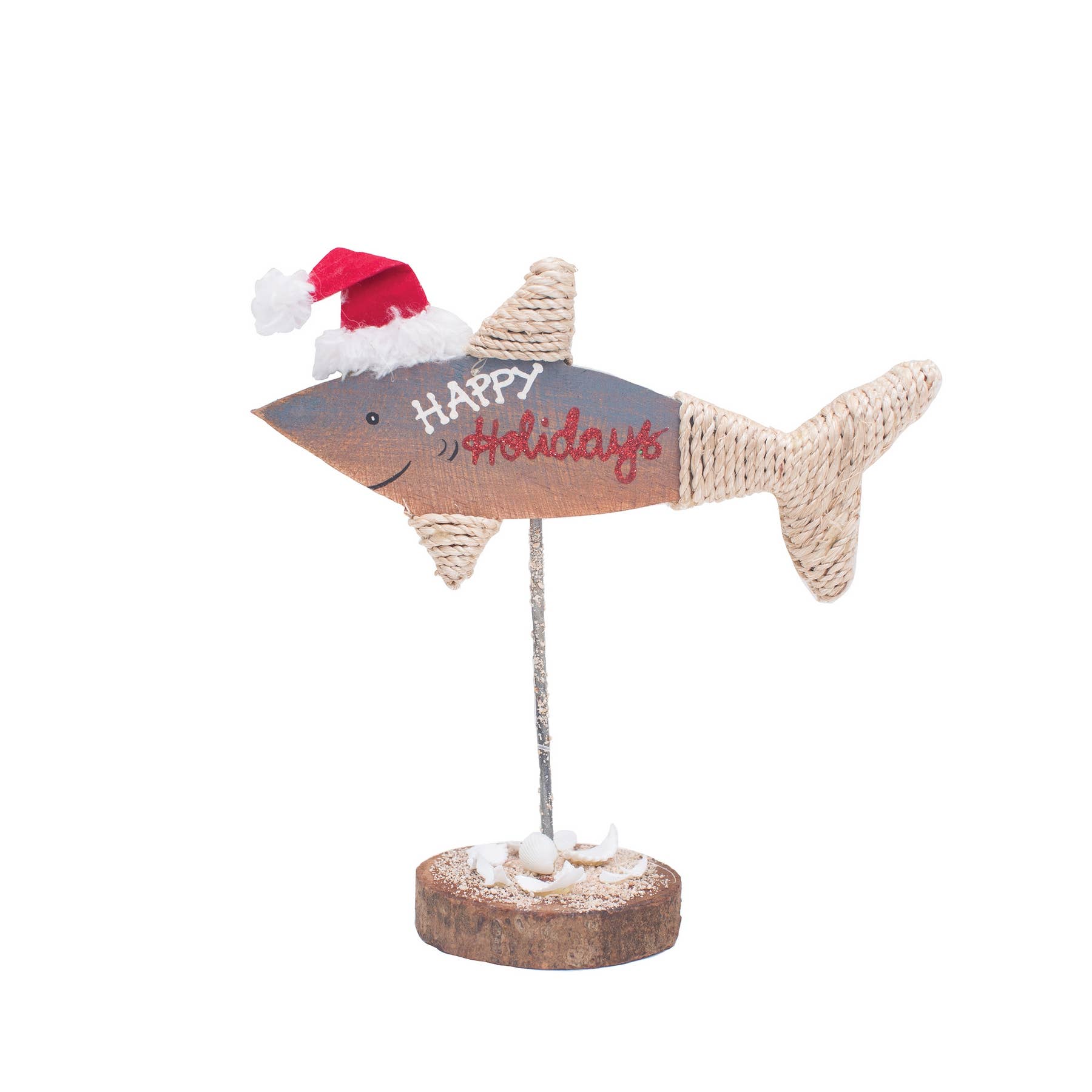C&F Home - Wholesale Christmas Decoration - SALE Christmas Wood Carved Fish Ornament