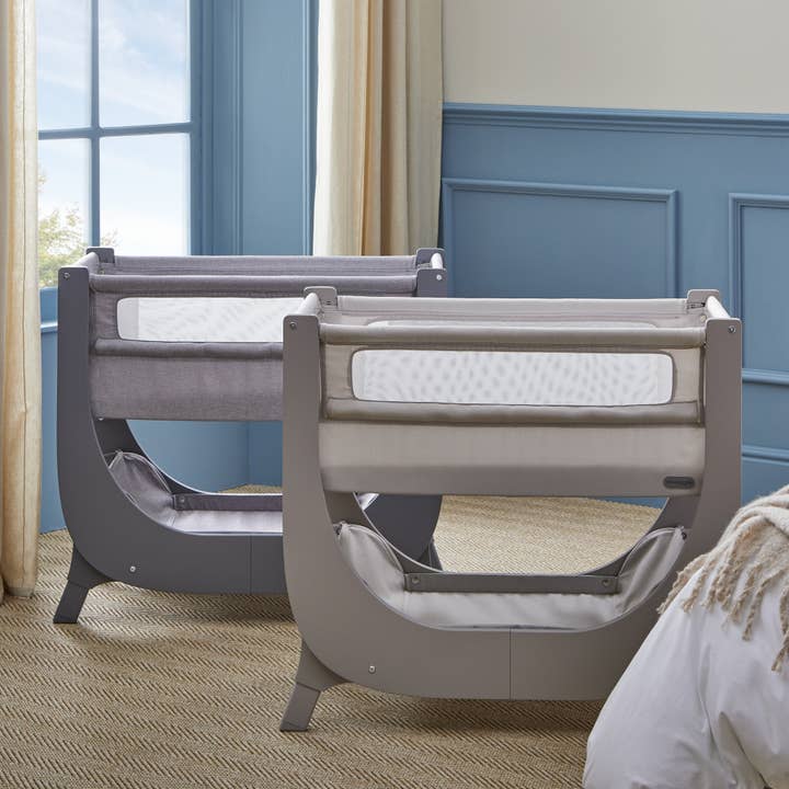 Nattou & Shnuggle by M4A - Wholesale Bed - Kids & Baby - Shnuggle Air Lite Bedside Bassinet | Infant Crib | Height Adjustable Baby Bed with Mattress11