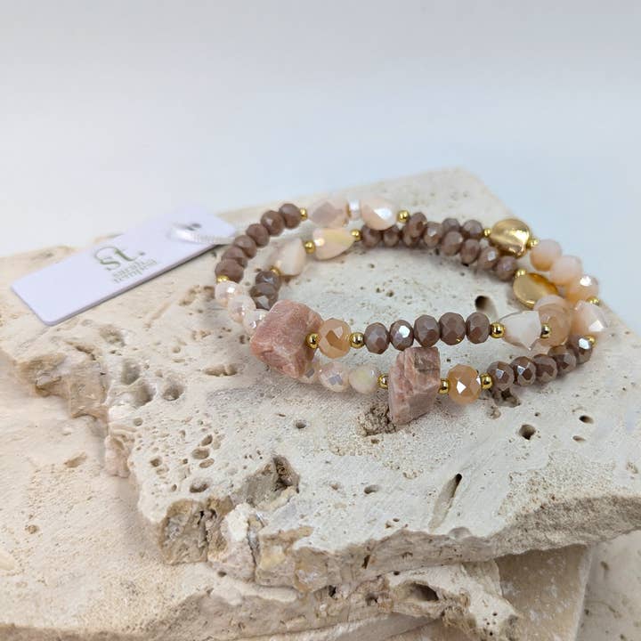 Luxury beaded bracelet for wholesale by Tempest Designs