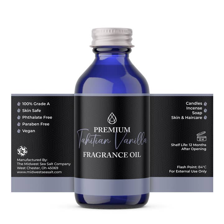 The Midwest Sea Salt Company - Wholesale Fragrance Oil - Tahitian Vanilla Fragrance Oil
