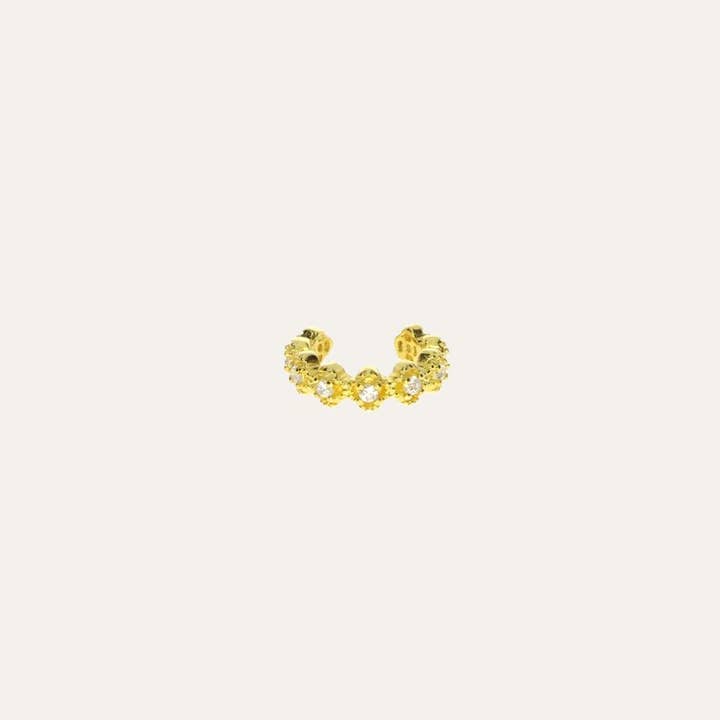 ZOECA jewelry - Wholesale Cuff/Wrap Earrings - Daisy cuff