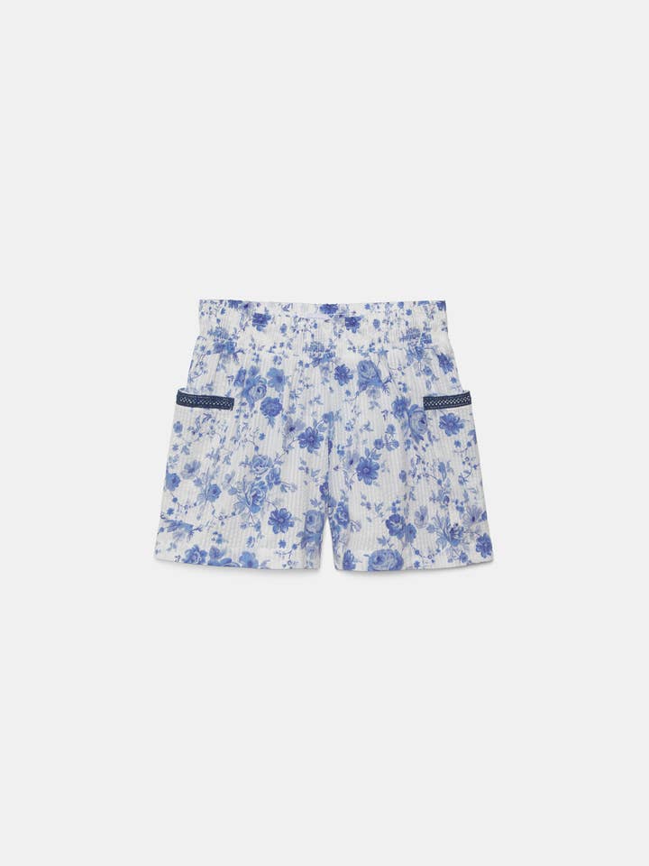 Shorts mit Blumenmuster (549225-188) für den Großhandel von Lanidor Kids