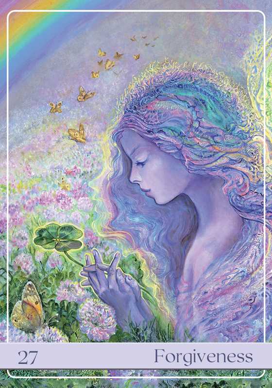 Simon & Schuster - Wholesale Tarot Cards - Angelic Vibrations Oracle by Josephine Wall6