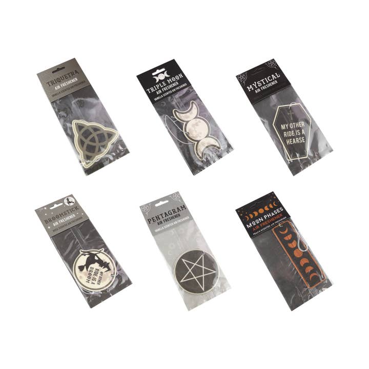 Witch Mystical Air Freshener 6 Asstd for wholesale by Cubby House by Malmar