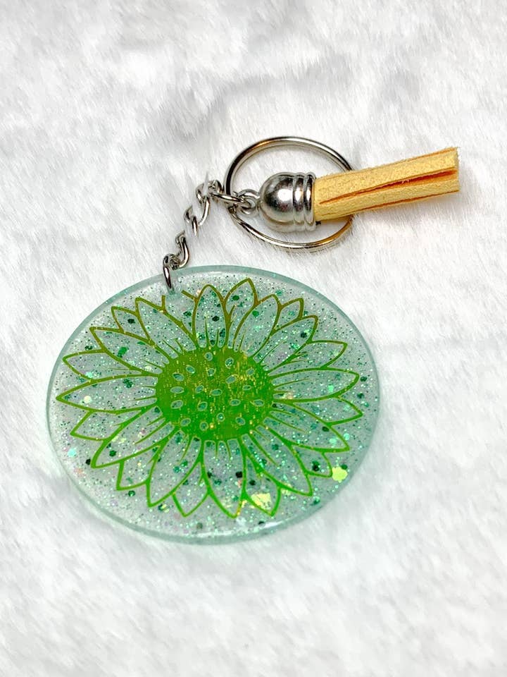 Akrylnyckelring - Solros för wholesale av Elation Collective