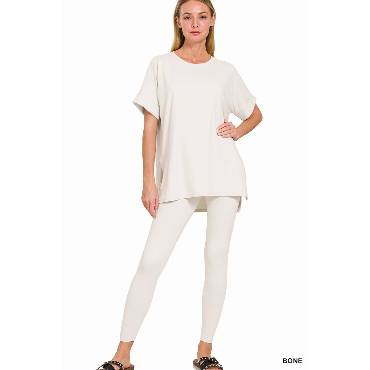 Apolline - Vente Ensemble de vêtements d'intérieur – femme - ENSEMBLE DE VÊTEMENTS D'INTÉRIEUR EN MICROFIBRE BROSSÉ5