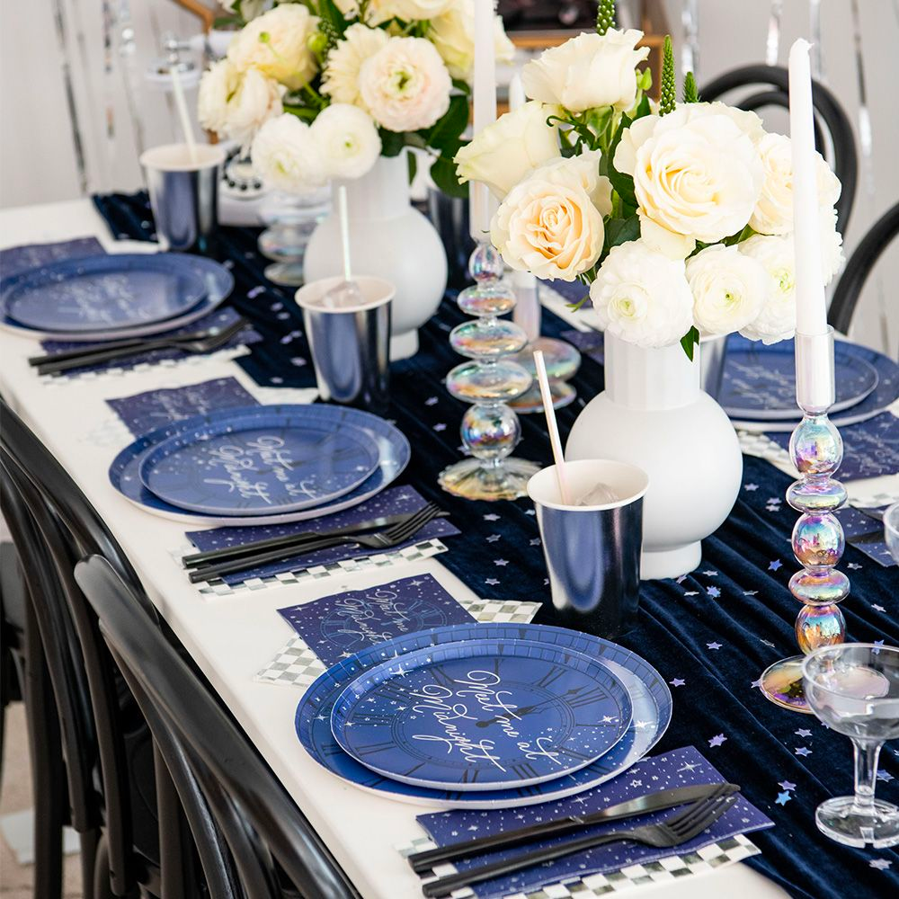 Jollity & Co. + Daydream Society - Wholesale Disposable Plate - Meet Me At Midnight Dessert Plates3