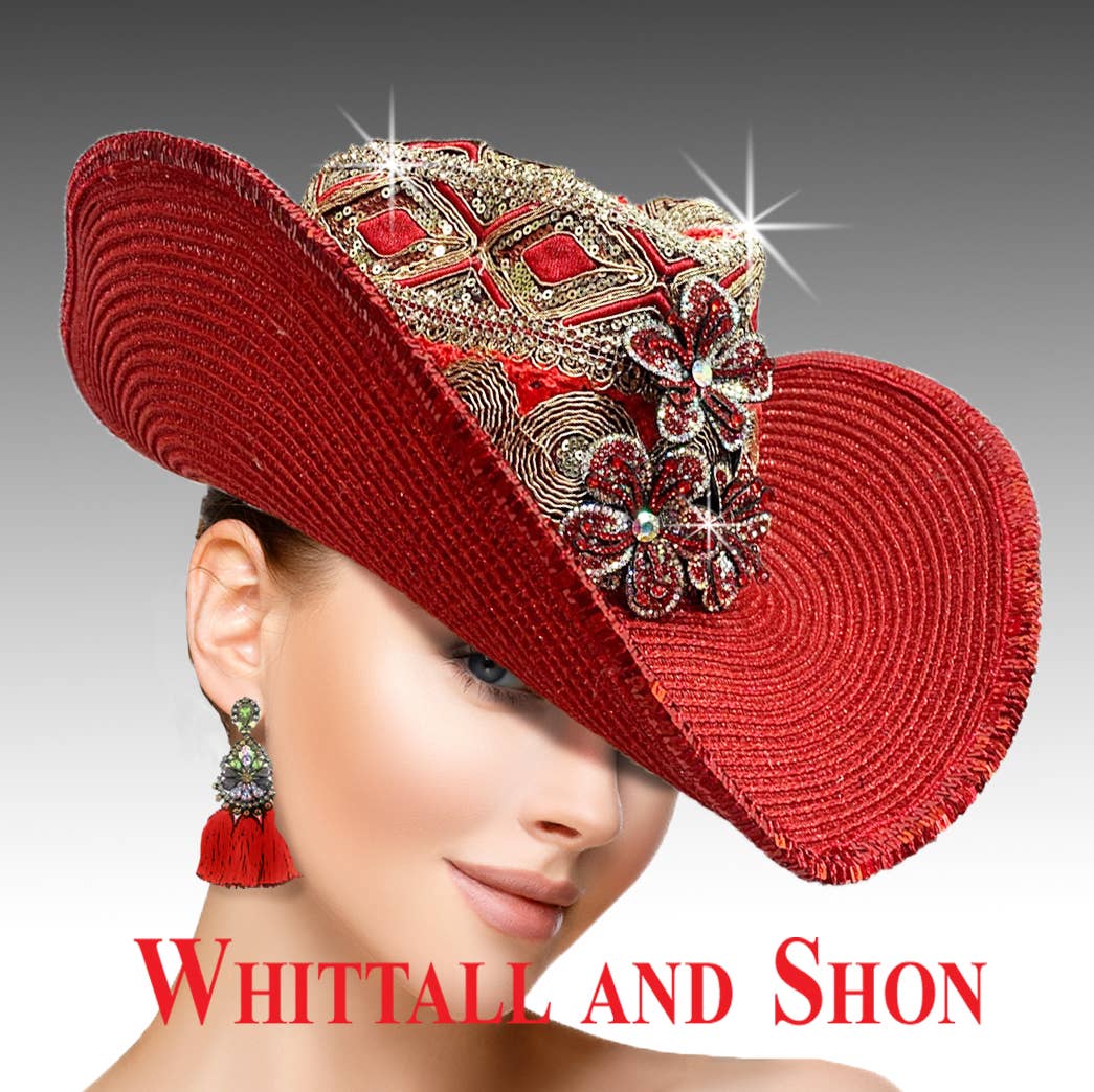 Whittall and Shon - Wholesale Cowboy Hat - Women's - SC2441 HOUDINI2
