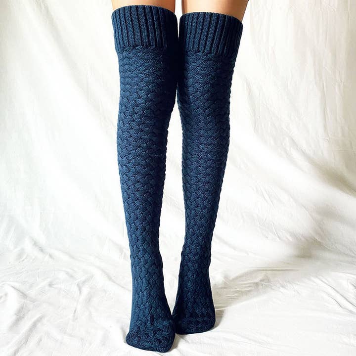 ACCITY - Wholesale Socks - Women's - NEW AUTUMN AND WINTER LONG OVER-THE-KNEE SOCKS_CWMS08613