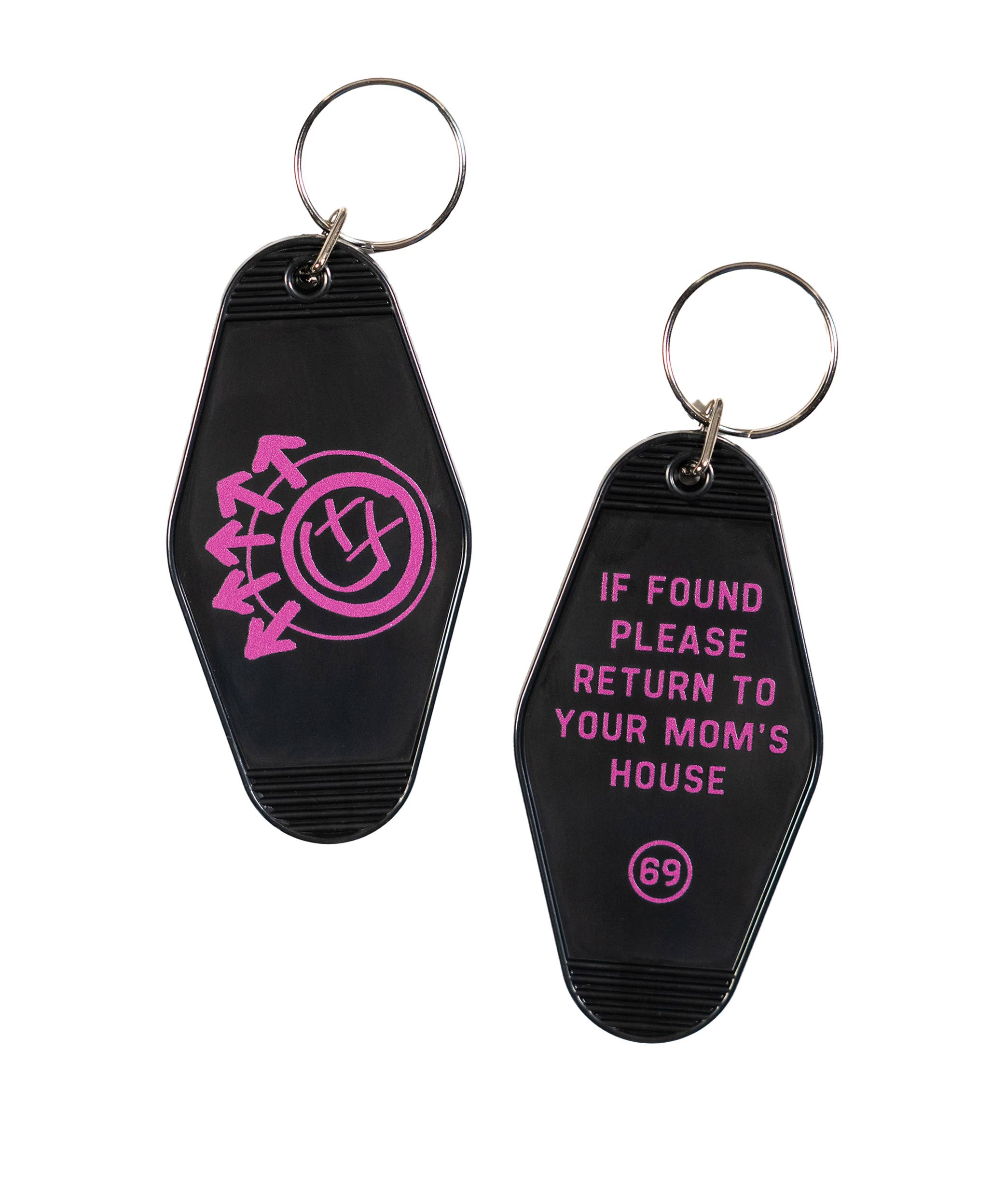 Oxford Pennant - Wholesale Keychain – Unisex - PRESALE: Your Mom's House Motel Keychain • blink-182 x Oxford Pennant