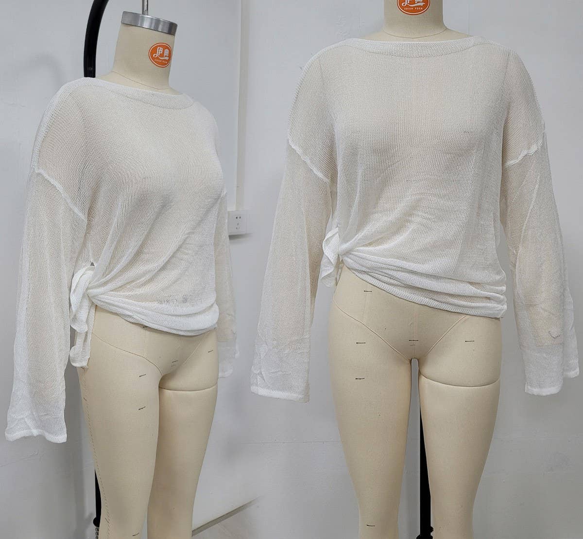 Hope & Sunshine - Vente Cache-maillot – femme - Haut de plage fendu à épaules dénudées16