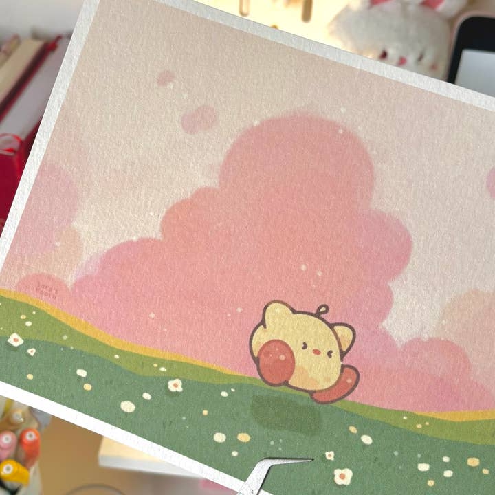 Stampa d'arte Happy Noy per la vendita all'ingrosso da parte di Sara's Booth