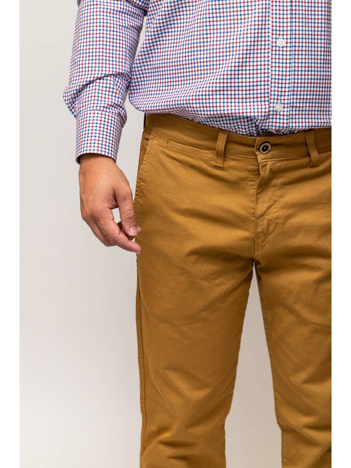 Custi Mikelo: Made in Spain - Wholesale Pants - Men's - Albero Elastic Chino Pants | Jesulín2