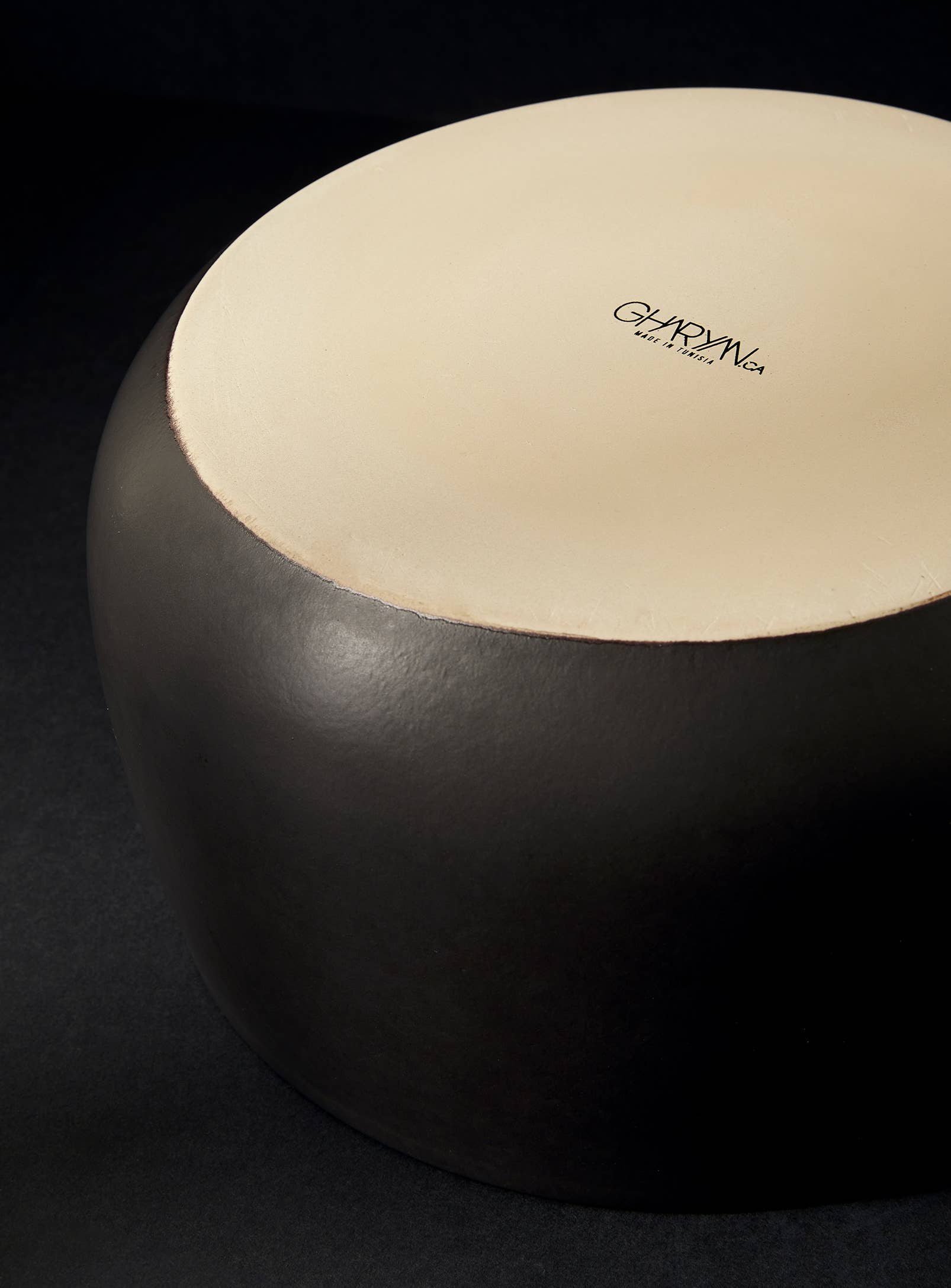 GHARYAN Stoneware & Olive Wood Tableware | Ships from USA - Wholesale Serve Bowl - Handmade Stoneware Serving Bowl | 120 oz Large Capacity11