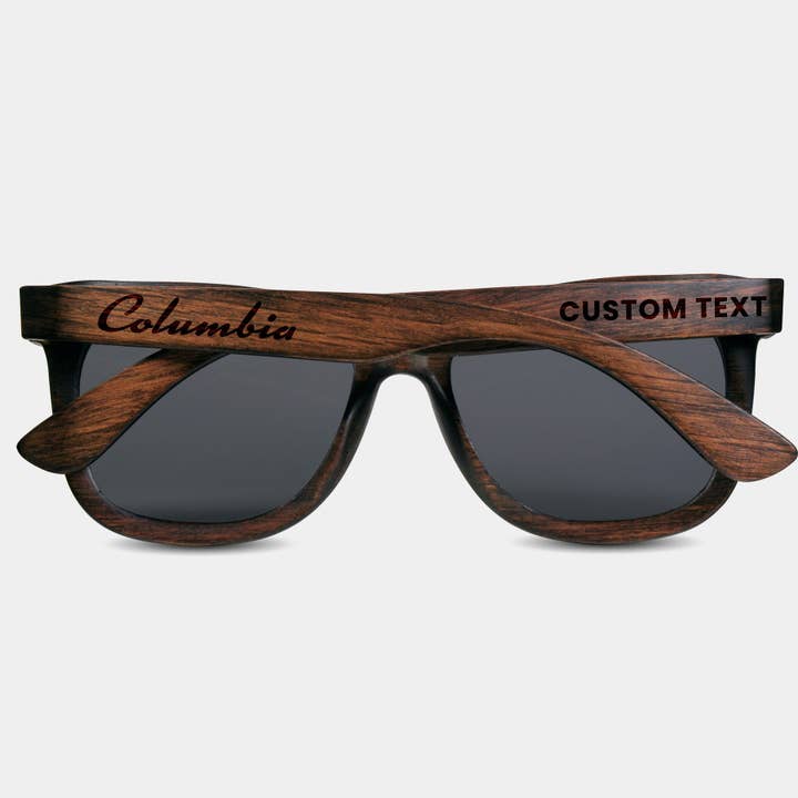 Custom Columbia South Carolina Sunglasses Unique South Carolina Gifts for wholesale by Engraved In Nature