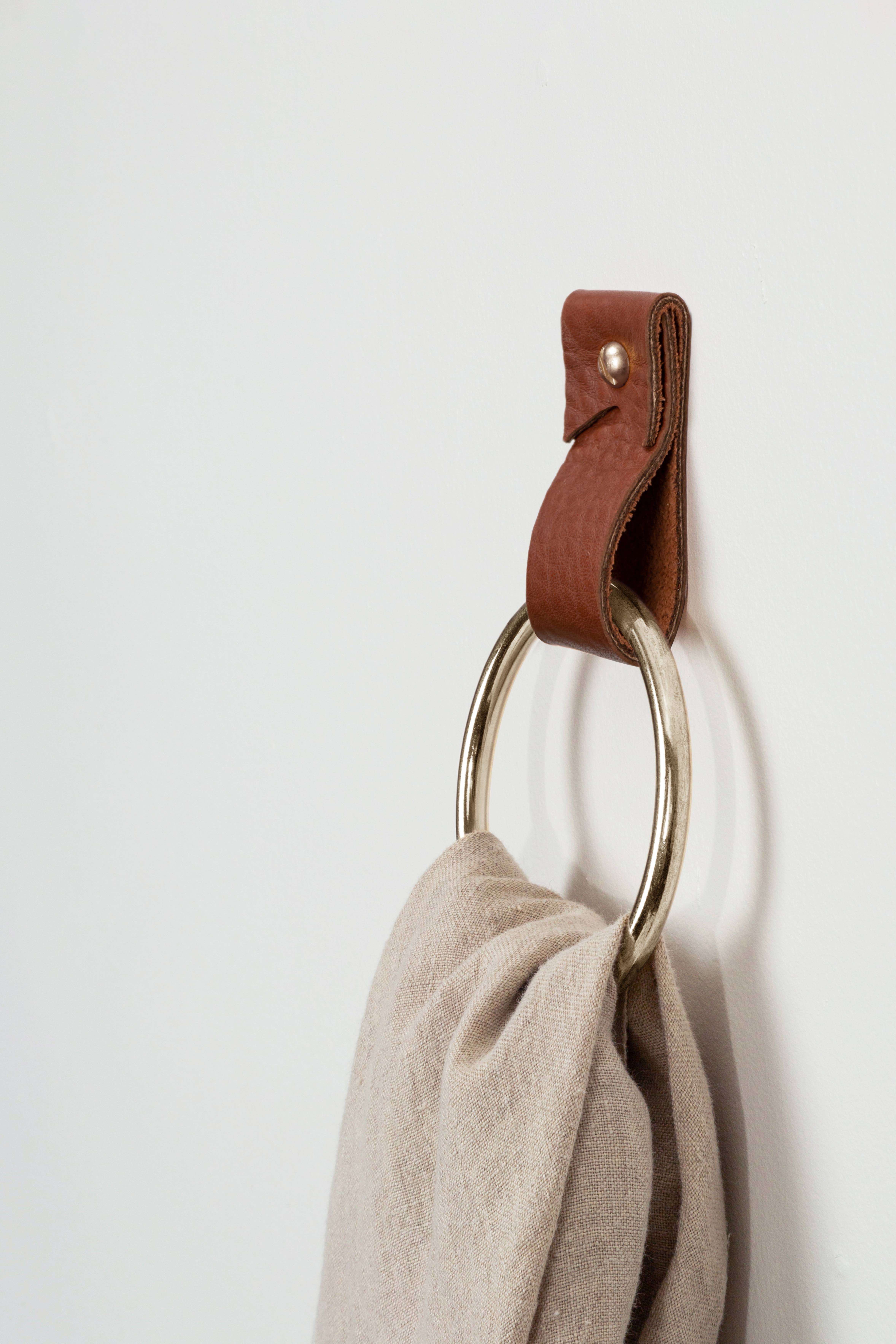 Keyaiira - Wholesale Towel Holder/Hanger - Bathroom Fixture Bundle - Steel Finish - [Flag End Style]10