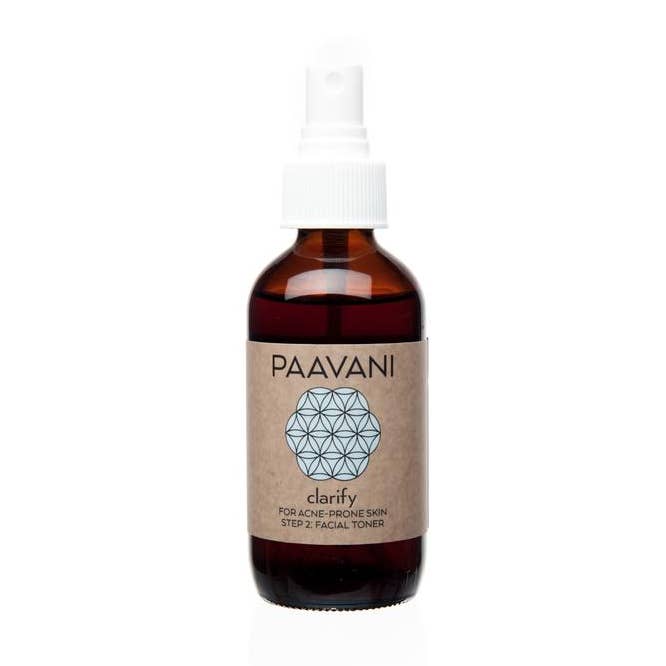 Clarify Toner | Brume Visage Ayurvédique pour Peau Sujette aux Imperfections pour la vente par PAAVANI Ayurveda
