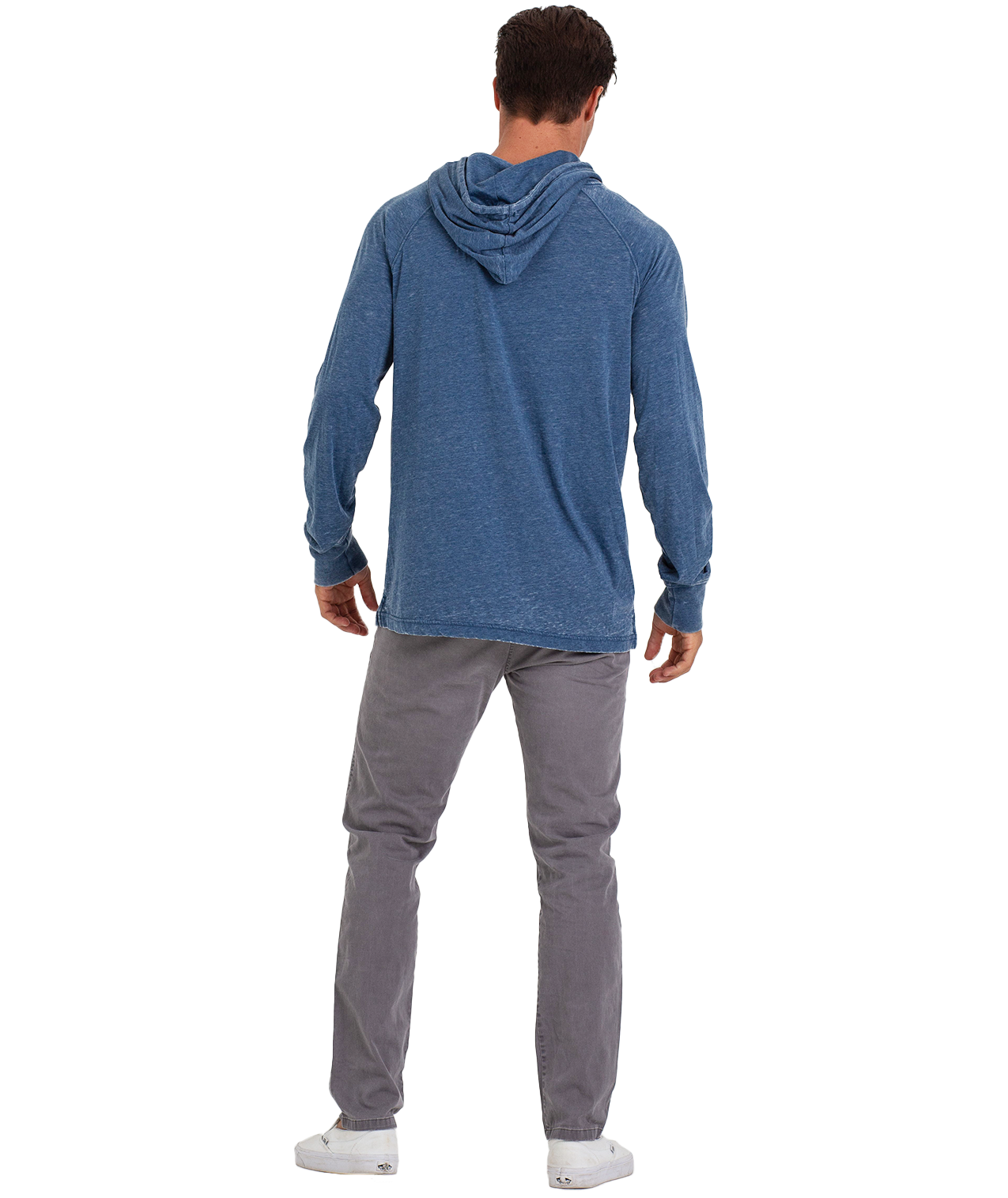 U.S. Apparel - Vente Sweat à capuche – femme - Chandail à capuchon unisexe en jersey - Light Garment Burnout Raglan21