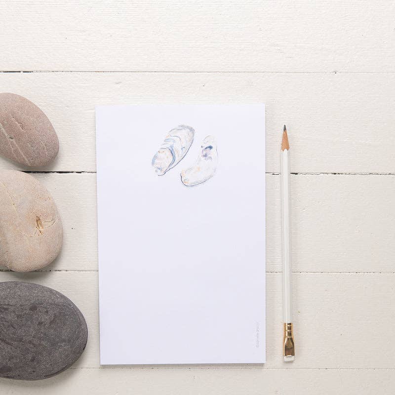 Finding Silver Pennies - Wholesale Notepad - Oyster Shells Watercolor Notepad2