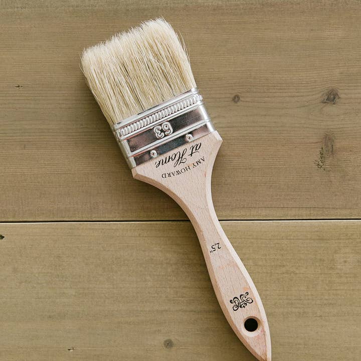Amy Howard at Home - Wholesale Paint/wax brush - 2.5" Flat Paint Chip Brush2