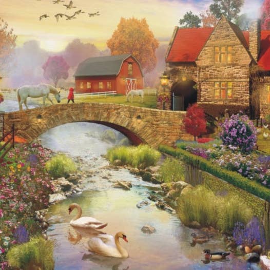 Puzzle de 1000 pièces Camp House pour la vente par Wuundentoy