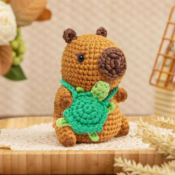 Showcase - Wholesale Stuffed/Plush Toy - Kids & Baby - Crochet Handmade 4" Kawaii Plush Toy Collection (1pc) Multiple Styles