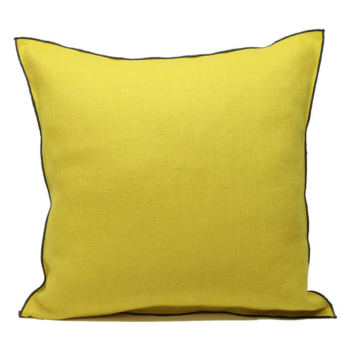 Giardino Segreto - Wholesale Throw/Decorative Pillow - Pure linen cushion CORDONCINO9