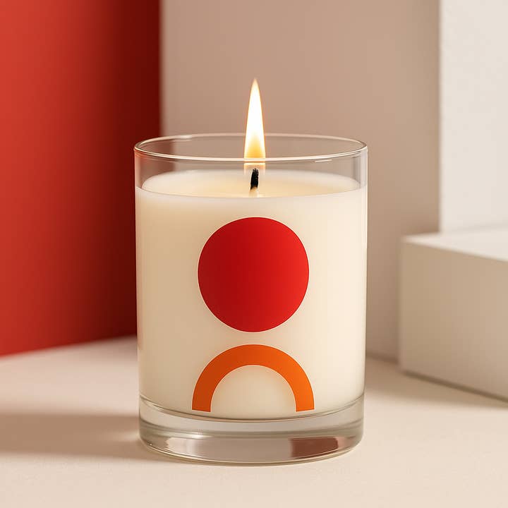 Made By Humans Designs - Wholesale Jar/Filled Candle - (not-quite) Bauhaus Scented Candle3