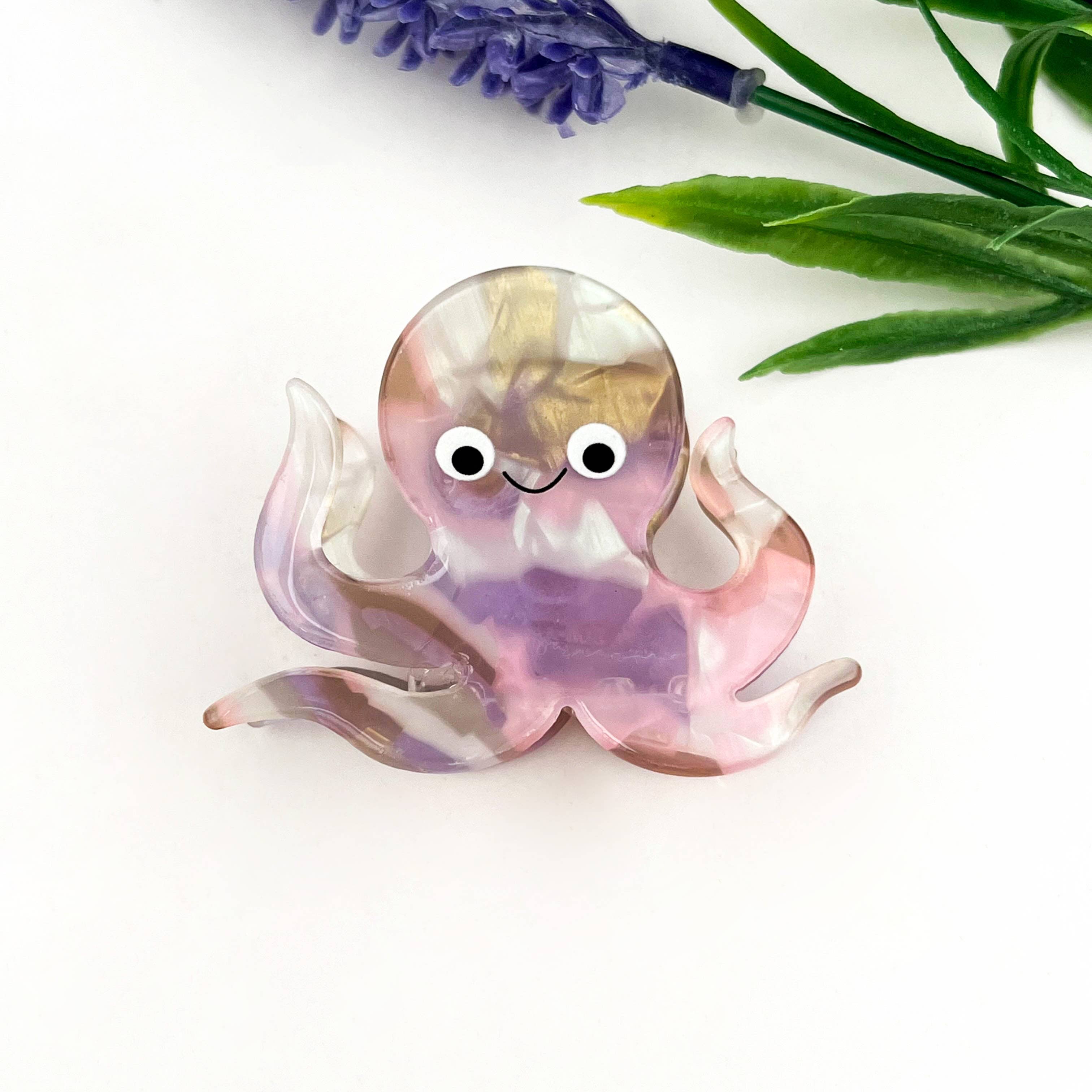 mildstyles - Wholesale Hair Clip - Women's - Octopus & Whale Ocean Animal Acrylic Hair Claw Clip2